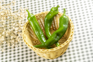 保健蔬菜尖椒特写