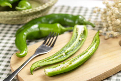 保健蔬菜尖椒特写