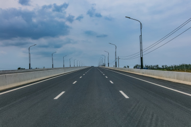 江苏省南京市秦淮河上游滨淮大道桥梁