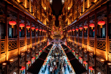 重庆洪崖洞夜景