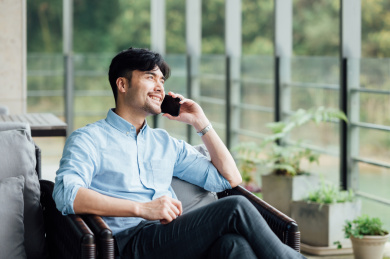 亚洲年轻商务男士