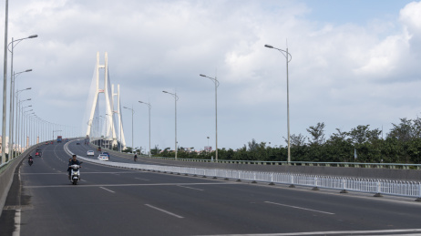 海南洋浦大桥 城市风光