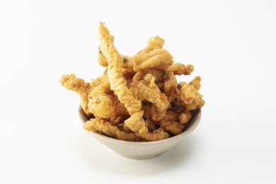 老粗碗里的重庆火锅配菜炸酥肉
