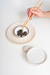 潮汕早餐白粥配菜