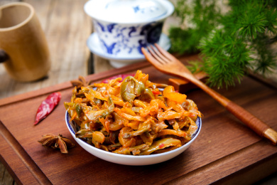 榨菜下饭菜 榨菜 小蝶菜