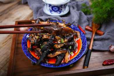 麻辣去骨乌鸡脚筋