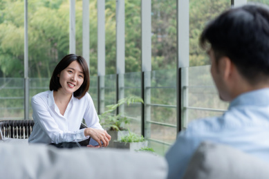 工作中的商务人士