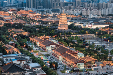 大雁塔夜景