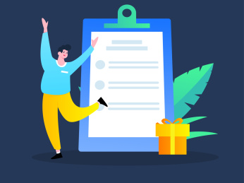 参与问卷调查的男子