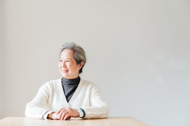 亚洲老年女性肖像