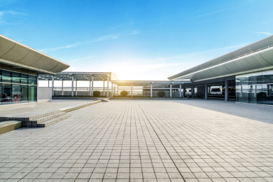 航站楼户外广场