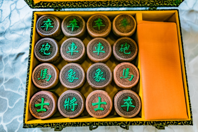 中国象棋生活娱乐品特写