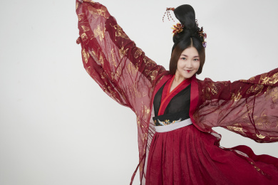 大唐风韵女性古装造型（唐朝古装）