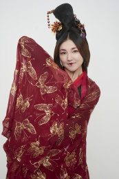 大唐风韵女性古装造型（唐朝古装）