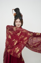 大唐风韵女性古装造型（唐朝古装）