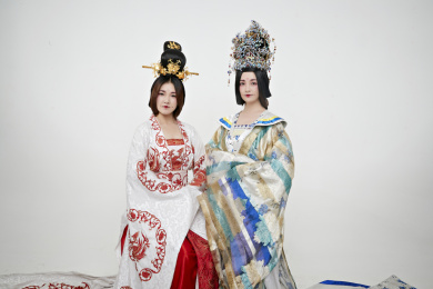 大唐风韵女性古装造型（唐朝古装）