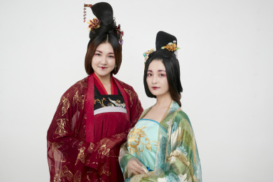 大唐风韵女性古装造型（唐朝古装）