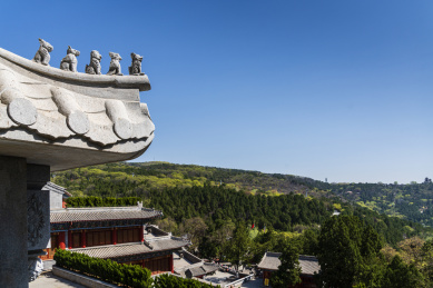 山东青岛崂山道家太平宫太清宫风景区_站酷海洛_正版图片_视频_字体