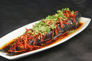 中餐美食-川菜-炝锅鱼