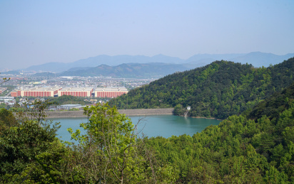 浙江宁波北仑大碶自然风光