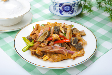 下酒菜爆炒羊杂