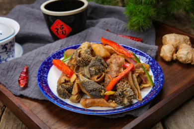 炒羊杂碎