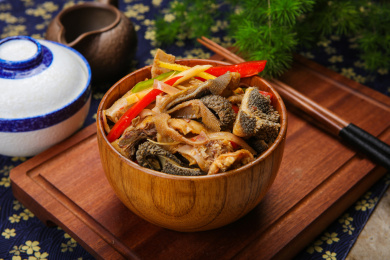 下酒菜爆炒羊杂