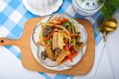 小炒羊杂碎