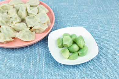 饺子与腊八蒜