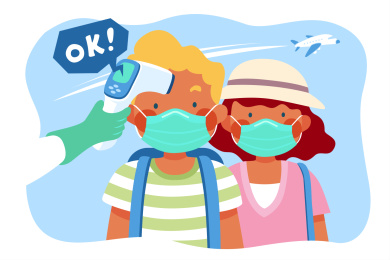 出入境测量额温平面插图