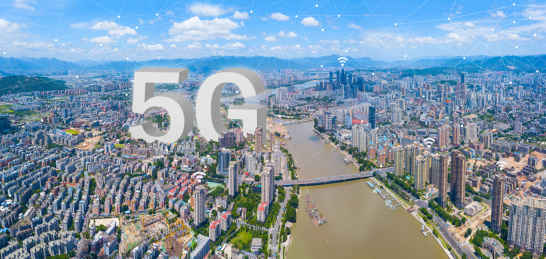 5G手机通信网络科技概念福州