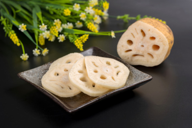 滋补保健蔬菜莲藕特写