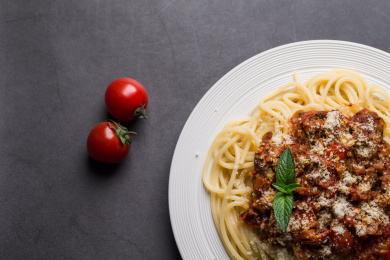 番茄肉酱意大利面