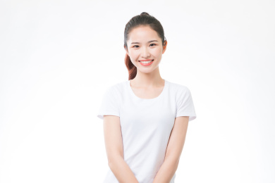 青春活力的女生