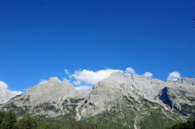 中国云南丽江玉龙雪山 蓝月谷