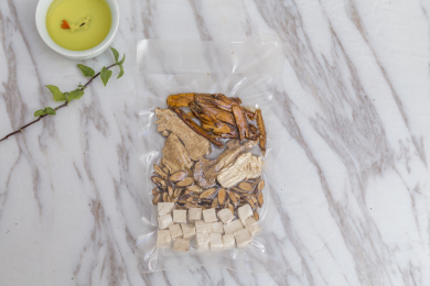 真空包装的中药汤剂