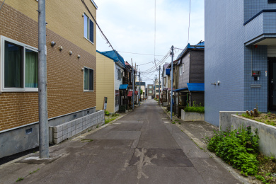 日本北海道小樽街道