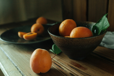 家乡的杏子甜了 甜杏