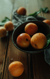 家乡的杏子甜了 甜杏