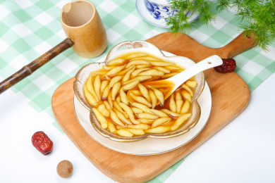 传统街头小吃米凉虾