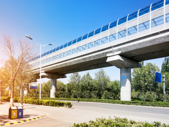 高速铁路轻轨轨道高架桥