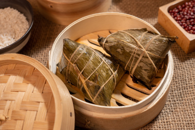 蒸笼里的粽子 东方元素