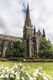 大洋洲澳大利亚墨尔本圣派屈克大教堂