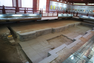 陕西西安华清池御汤遗址星辰汤