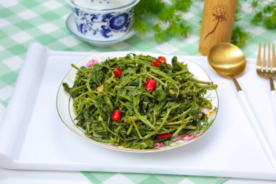 野菜特色菜凉拌刺五加