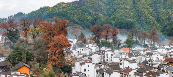 江西省婺源石城徽派建筑群落