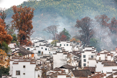 江西省婺源石城徽派建筑群落