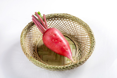 夏季蔬菜水萝卜红萝卜特写