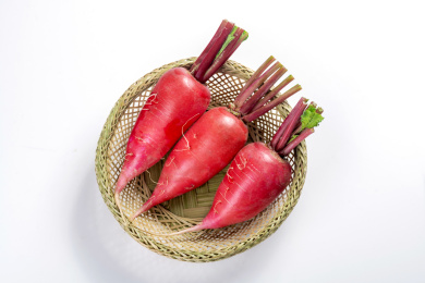 夏季蔬菜水萝卜红萝卜特写