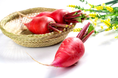 夏季蔬菜水萝卜红萝卜特写